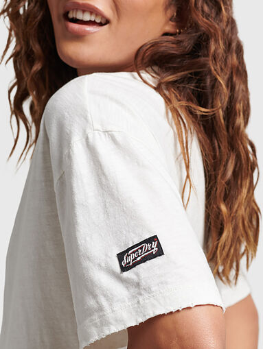 VINTAGE BOXY ROCK cotton T-shirt - 5