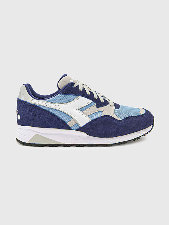 N902 blue sports shoes with contrasting logo - 1