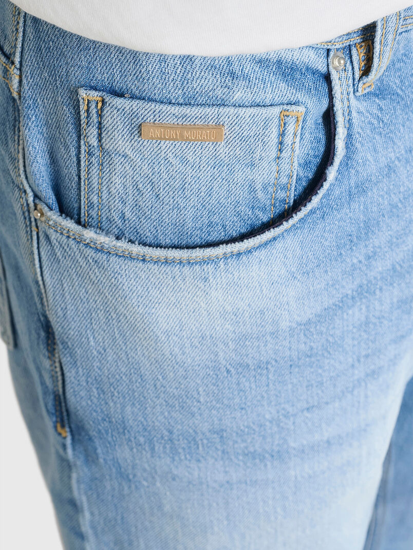 ARGON slim jeans with bleached effect - 3