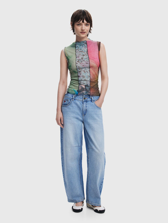 Top with translucent effect - 2