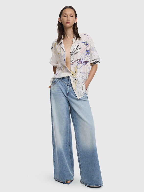 Oversized printed shirt - 2