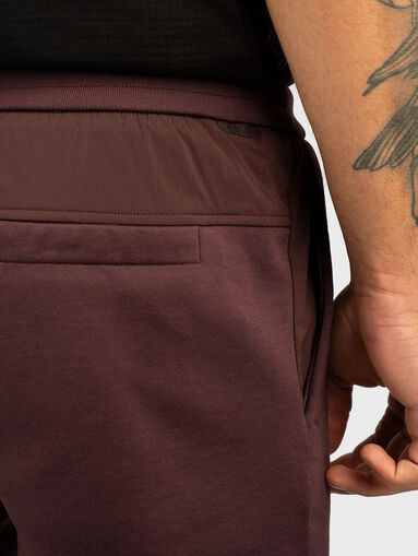 Cotton sports trousers with pockets - 3