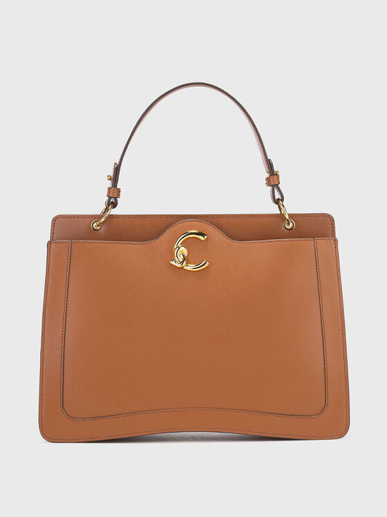 Кожена чанта с лого - 1