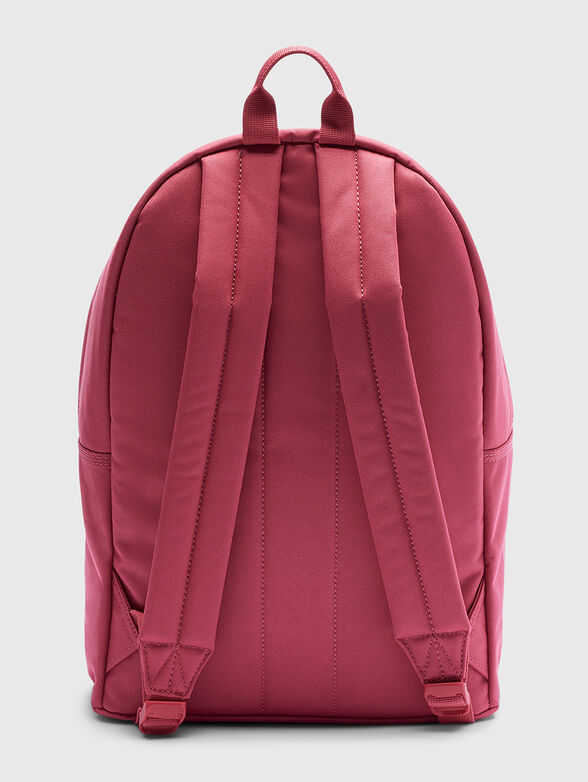 Unisex black backpack with logo detail - 2