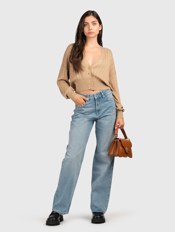 V-neck cardigan - 2