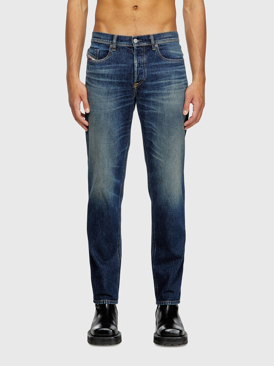 Слим дънки 2023 D-FINITIVE L.32 с износен ефект - 1