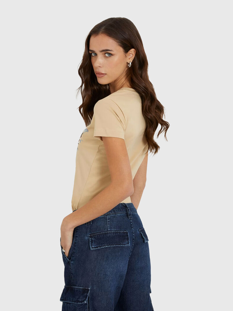 Floral print T-shirt  - 3