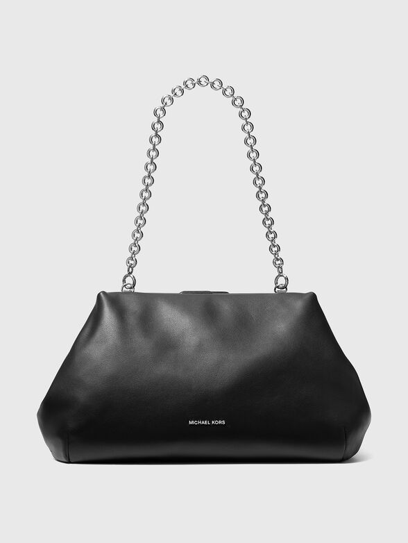 Black leather bag - 1