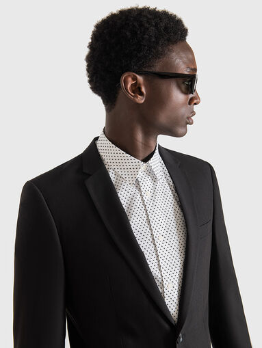 NAPOLI slim shirt with print - 5