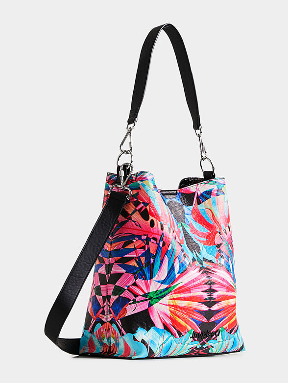 2 in 1 bag with floral print - 3