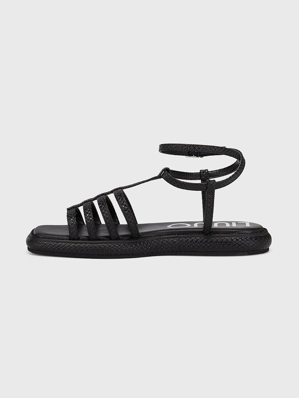 AMELIA 15 black sandals  - 4