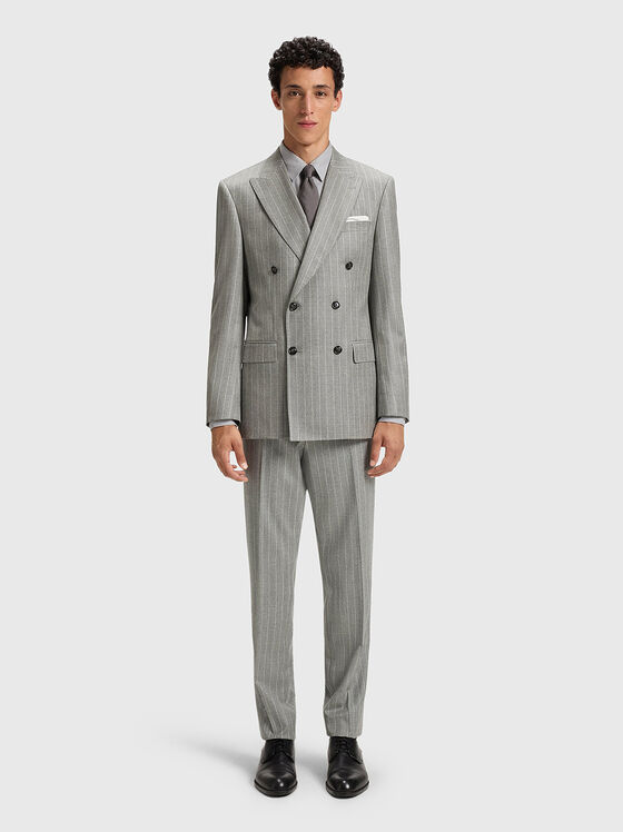 Слим панталон от вълна - 1