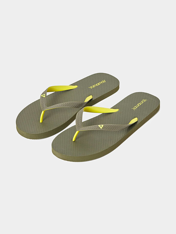 PASSEPARTOUT green flip-flops - 1