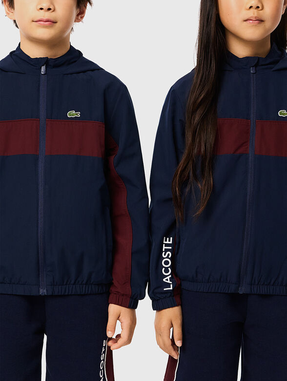 Unisex hooded sweatshirt with zip - 0