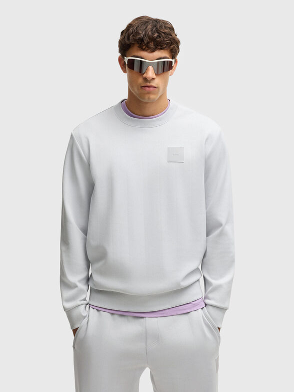 Sweatshirt with stitching - 1