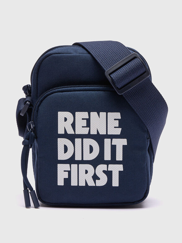 Crossbody bag with contrasting lettering - 1