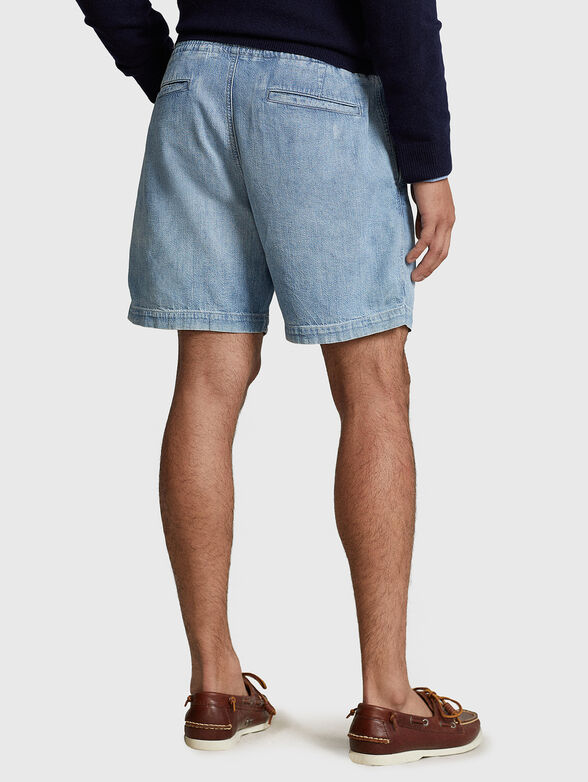 Denim shorts - 2