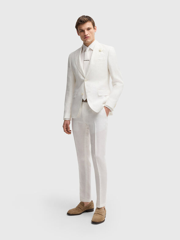 C-GENIUS linen trousers - 4