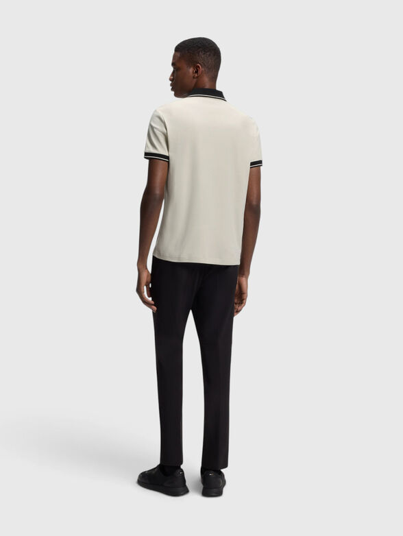 Slim cotton polo shirt - 3