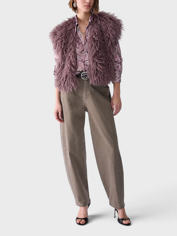 Jeans with rhinestones - 4