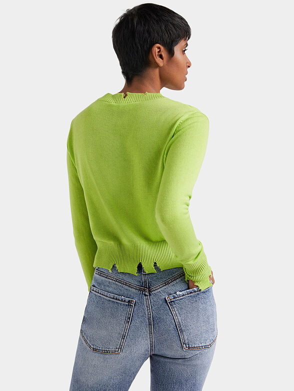 JULIA green sweater  - 4
