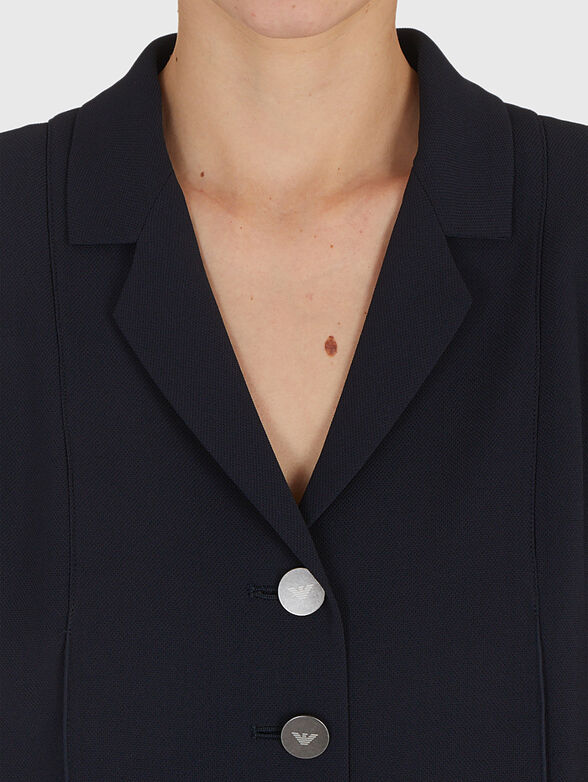 Blazer with accent buttons - 4