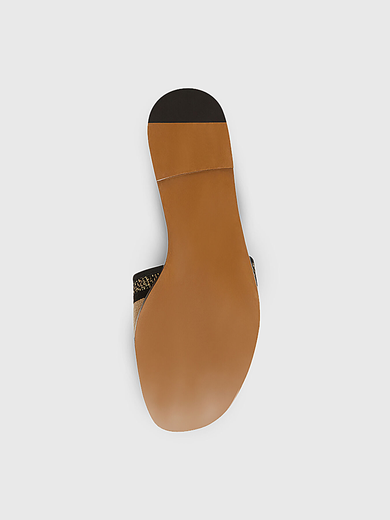 KNOX slippers with gold accents brand STEVE MADDEN