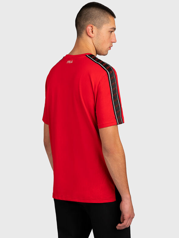 OJAS cotton t-shirt with logo stripes - 2