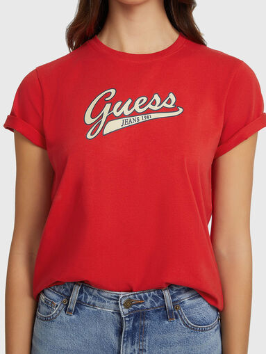 T-shirt in black with front logo  - 4