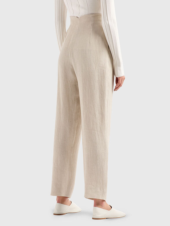 Straight trousers with darts - 2