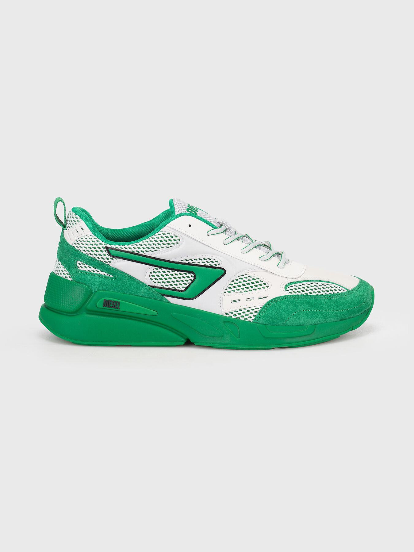 S SERENDIPITY sports shoes with green accents brand DIESEL Globalbrandsstore en