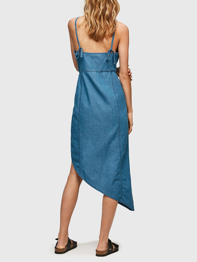 DANI asymmetric dress brand Pepe Jeans  Globalbrandsstore.com/en