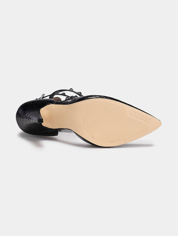 JENISE Shoes with crocodile texture - 6
