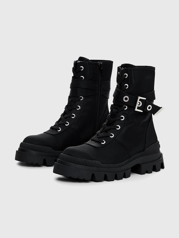 TRACK UTILITY boots in black  - 2