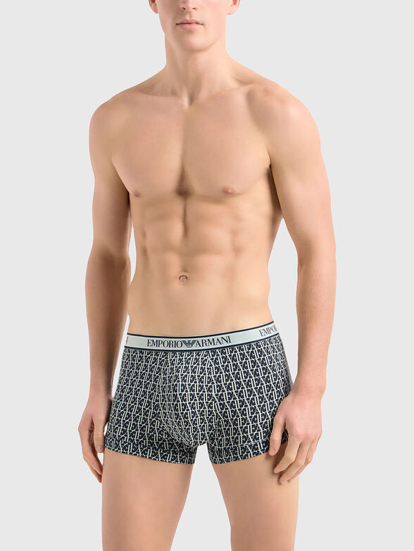 Set of three trunks with logo accent - 2