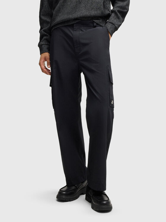 Cargo pants with logo - 1