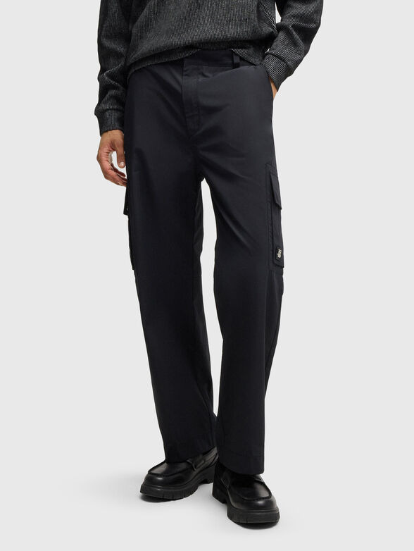 Cargo pants with logo - 1