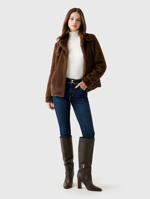 LUNA jacket in soft texture - 2