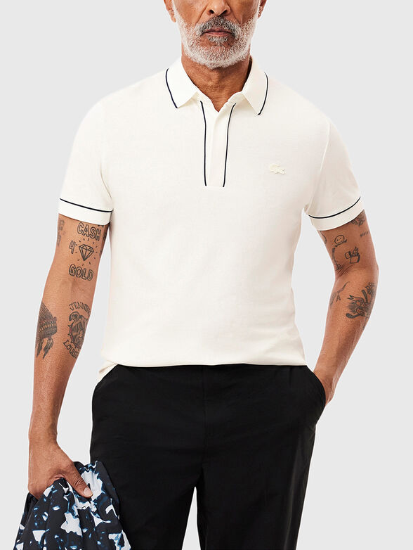 Polo shirt with buttons - 1