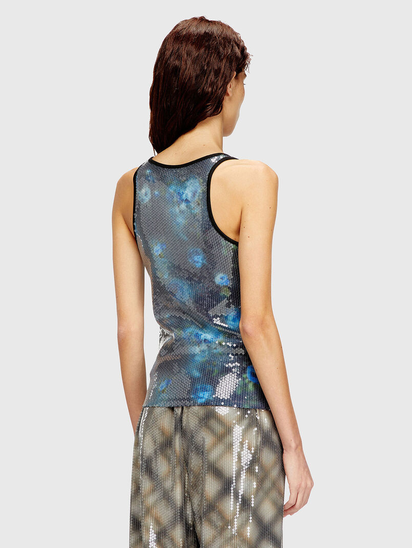 T-UNKY sequin top  - 3