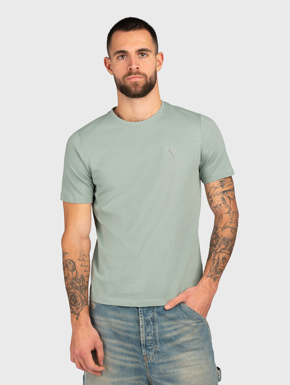 Rond neck black T-shirt - 1