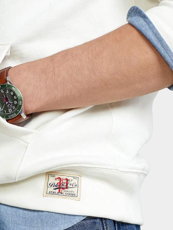 Sweatshirt with hood and pockets - 3