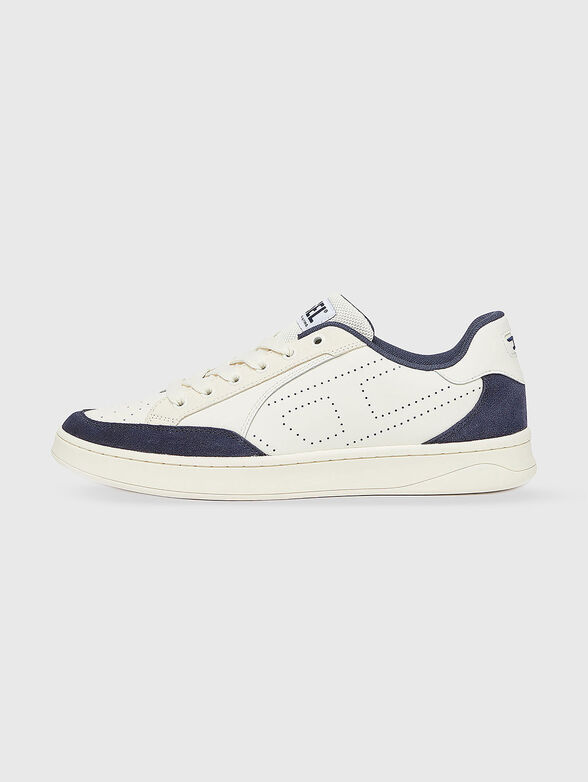 S-DAKOTA leather sports shoes with logo detail - 4