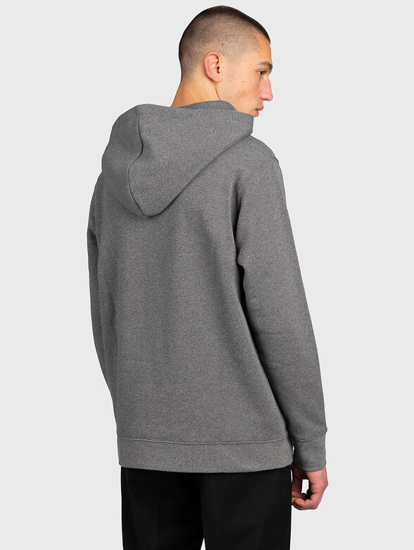 Hooded sweatshirt with logo detail  - 3