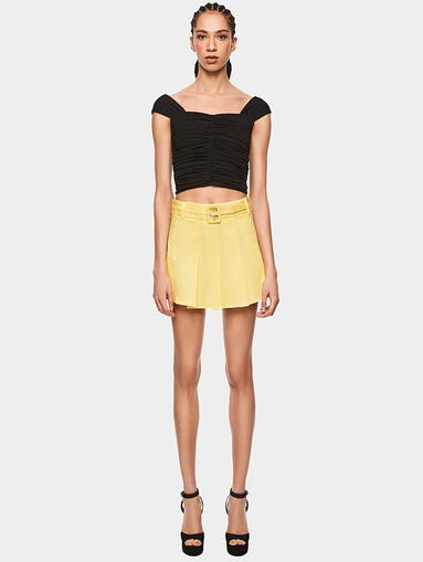 DUA LIPA X PEPE JEANS Gathered top - 5