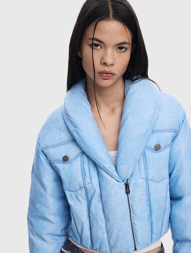 Crop padded jacket - 5