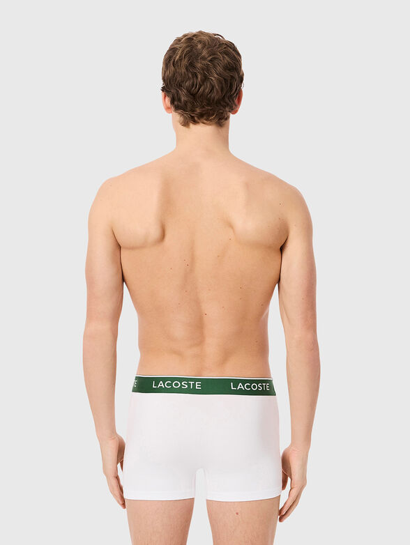 Set of three pairs of boxers with logo - 2