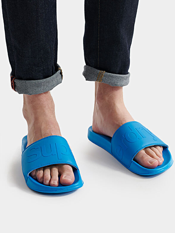 Blue beach shoes - 2