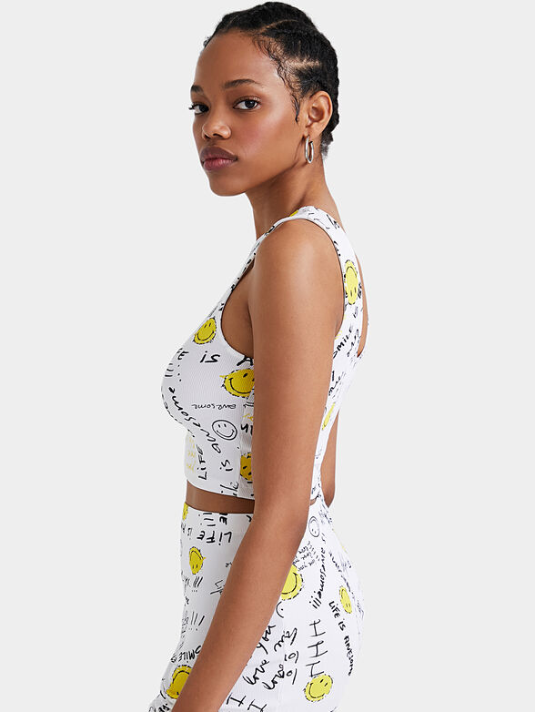 Crop top Smiley - 3