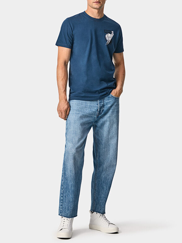 RICO T-shirt in blue color - 4